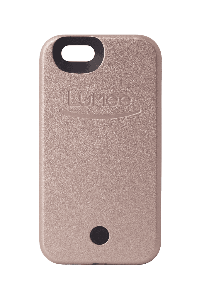 "This is essential for the perfect selfie and amazing snapchats. I use mine every day."  
 Lumee Phone Case  ($60)