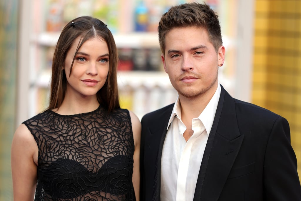 Dylan Sprouse and Barbara Palvin at Bullet Train Premiere