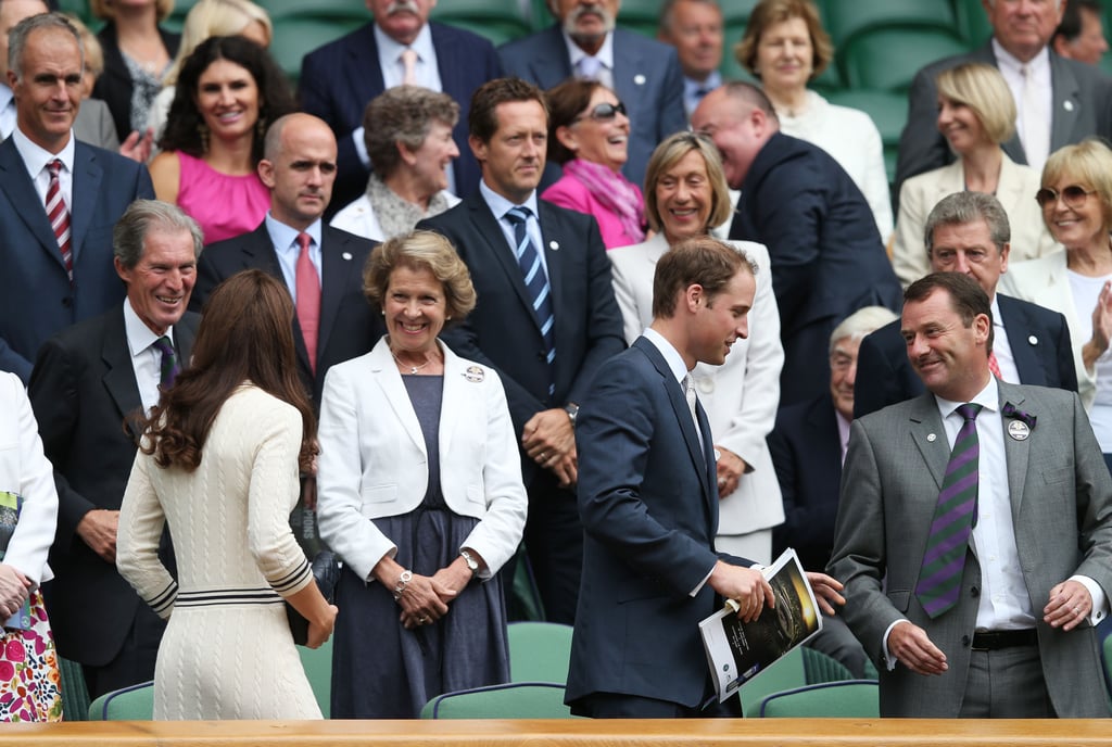 Prince William and Kate Middleton Take in Some Tennis at Wimbledon Prince William and Kate Middleton Take in Some Tennis at Wimbledon
