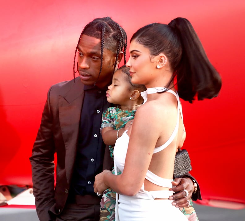 Kylie Jenner and Travis Scott at Travis Scott: Look Mom I Can Fly Premiere