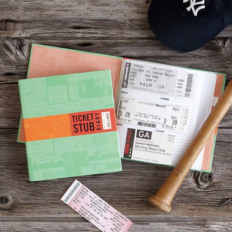 Most Thoughtful Gift For Teens: Ticket Stub Diary