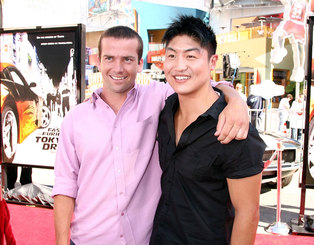 Pictured: Lucas Black and Brian Tee