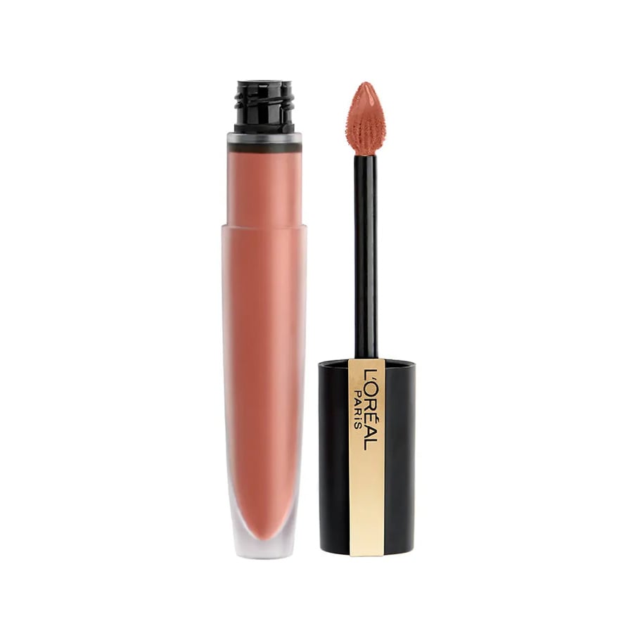 There's nothing I love more than playing with lip colors, and this season, everything I'm liking happens to be in the orange family. Take this peachy nude ($12), for example. The fresh tone makes me think of Spring, and the nondrying formula won't flake or smudge, even if I'm wearing it for a full day.