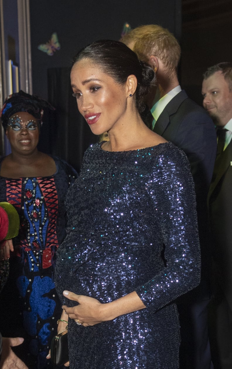 Meghan Markle Wearing Red Lipstick