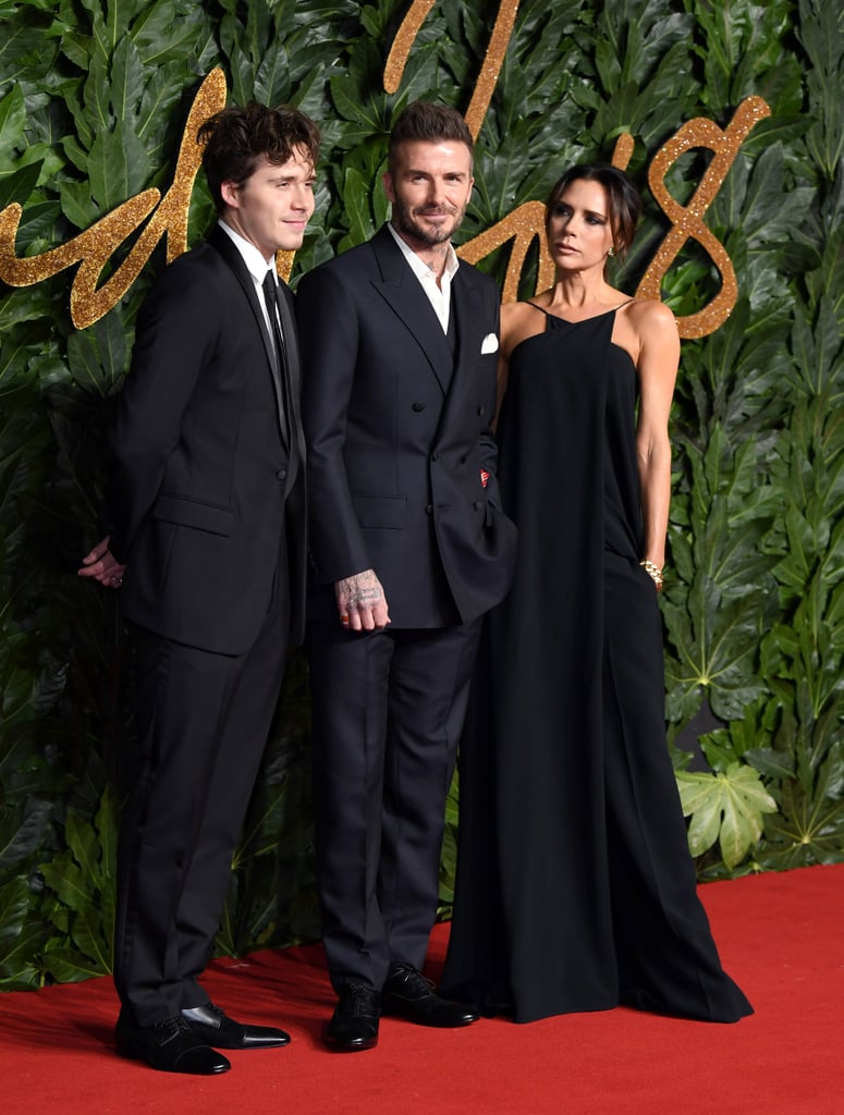 David and Victoria Beckham British Fashion Awards 2018