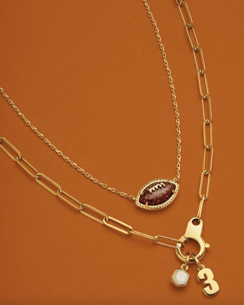 A Football Necklace