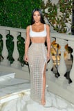 Kardashian's Skirt Darn Flashy, Didn't