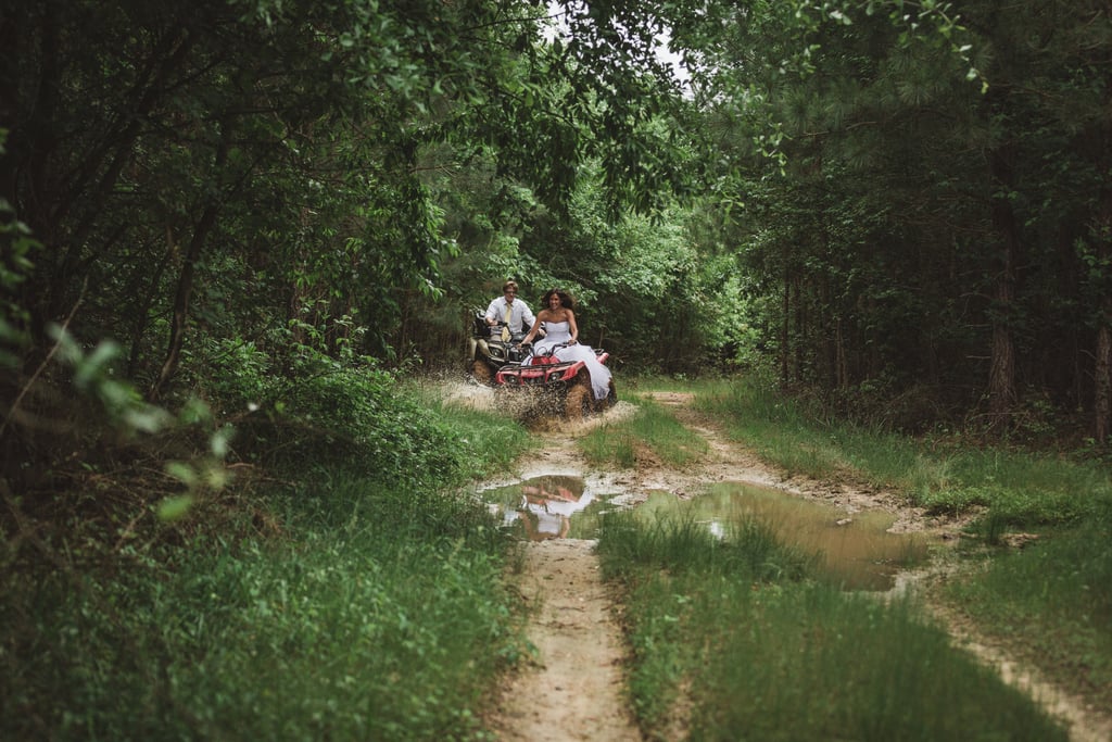 Muddy Trash-the-Dress Shoot