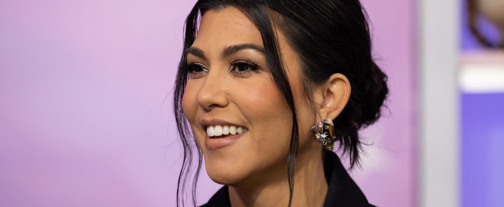 Kourtney Kardashian's Red String Triangle Bikini