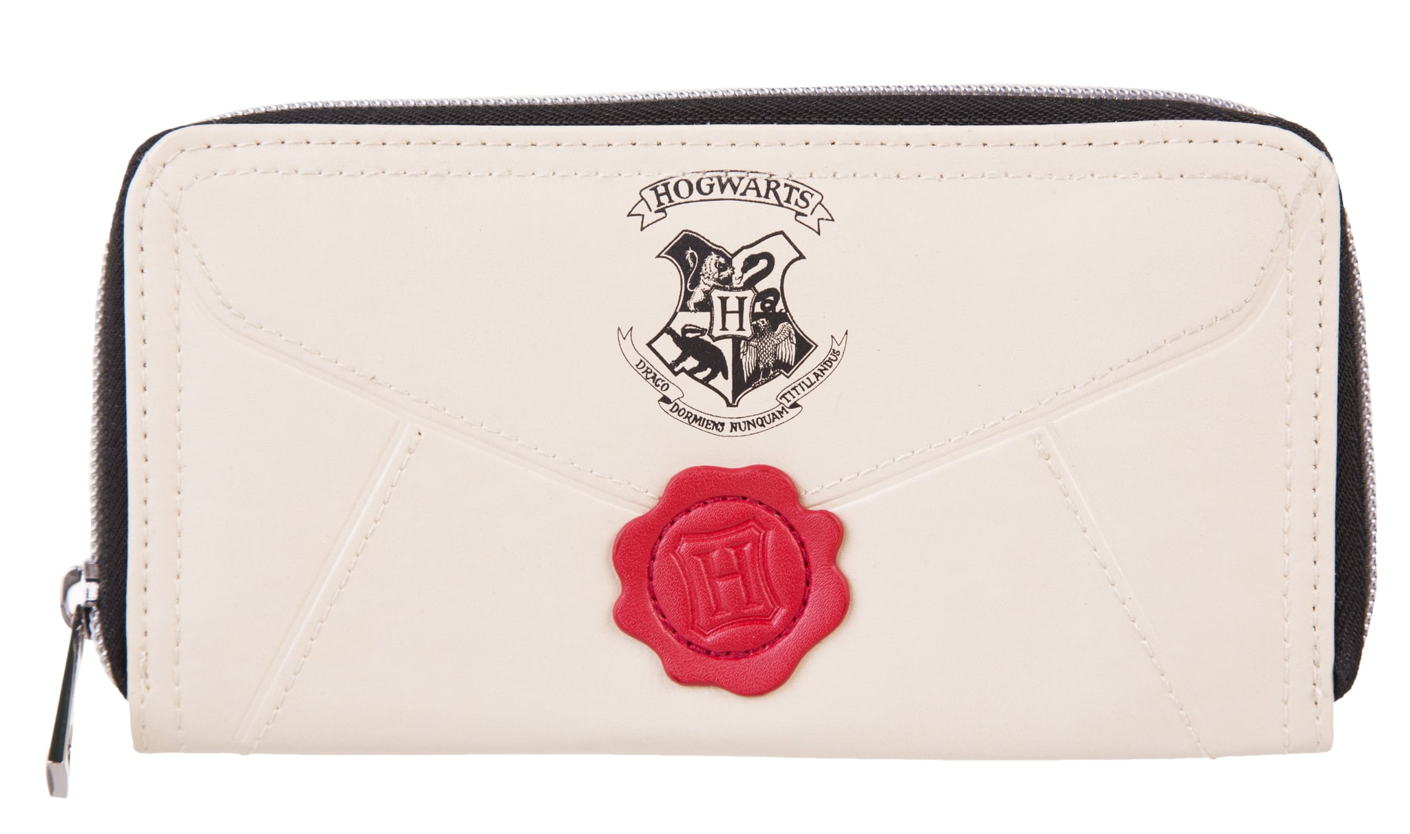 Fashion Women Harry Potter Letter Zip Purse Stamp Around Gift-Hogwarts PU Wallet 