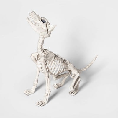 Wolf Skeleton Decorative Halloween Prop