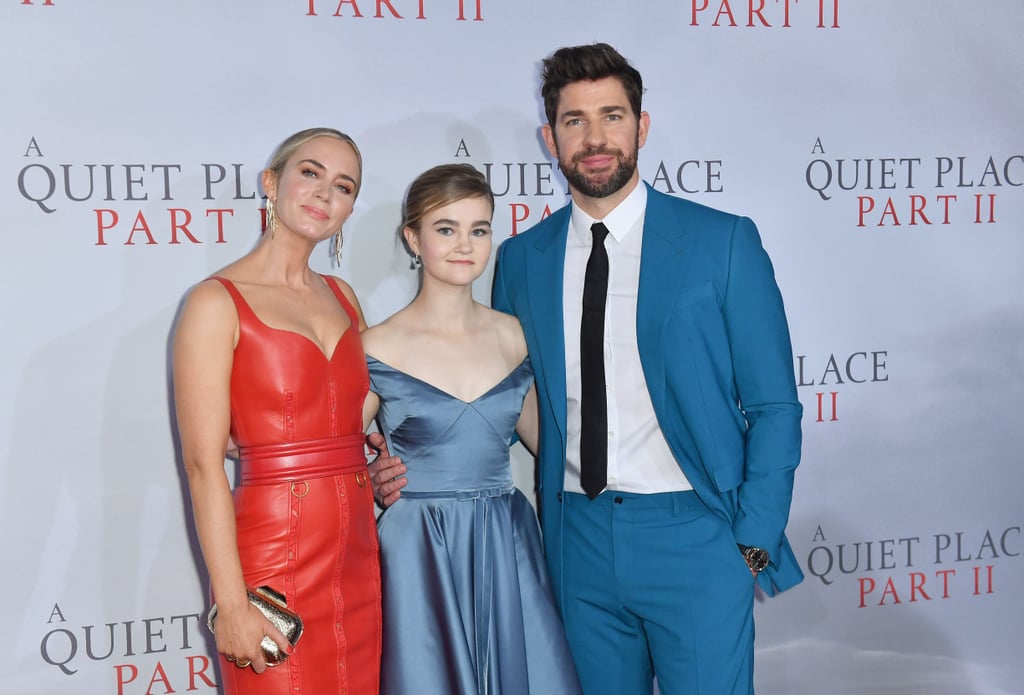 Emily Blunt and John Krasinski at A Quiet Place 2 Premiere