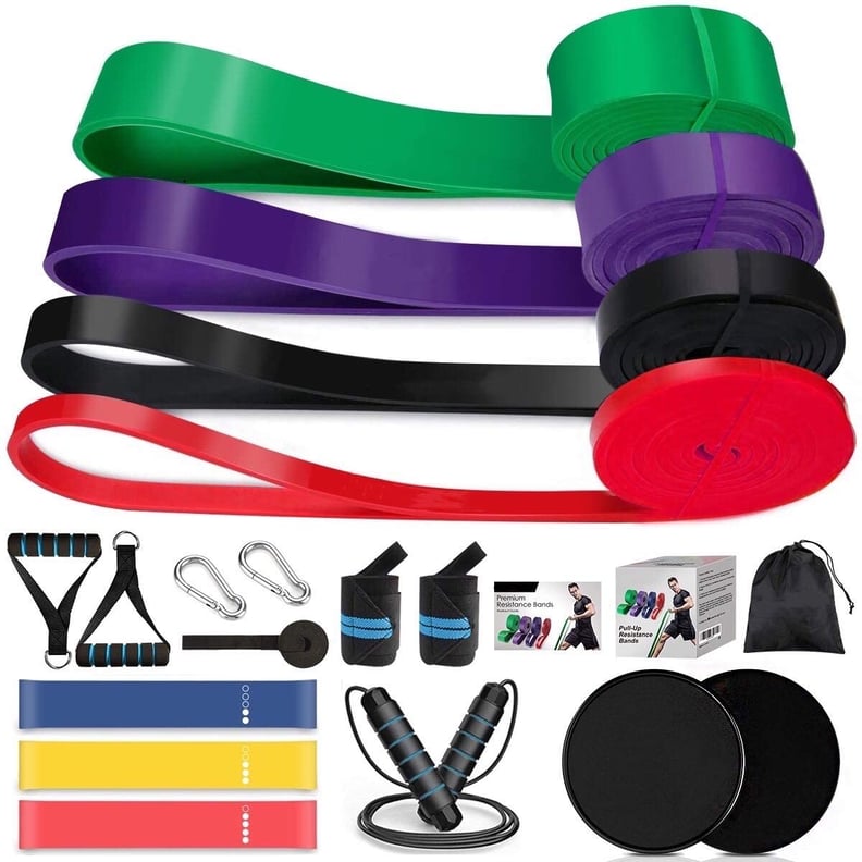 19 Piece Resistance Band Workout Set