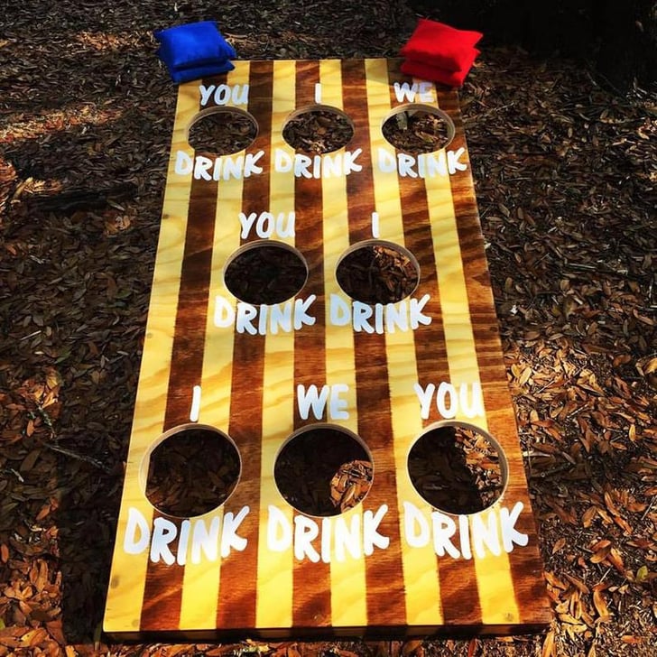 DrinkUp Bean Bag Toss Game Backyard Drinking Games to Buy POPSUGAR