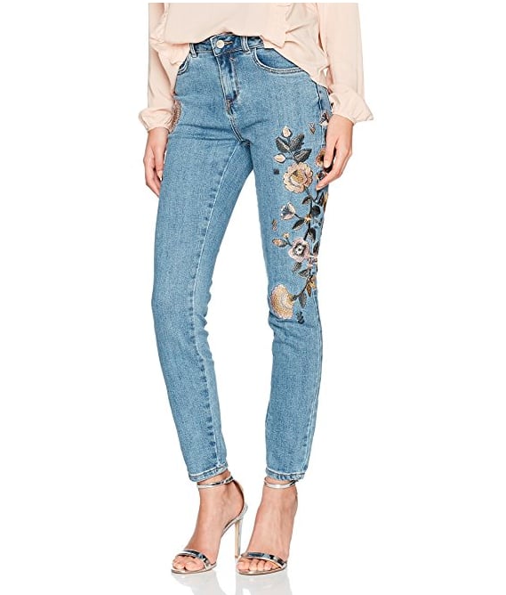 New Look Botanical Embroidered Jeans (£19.99) | Jeans You Can Buy On ...