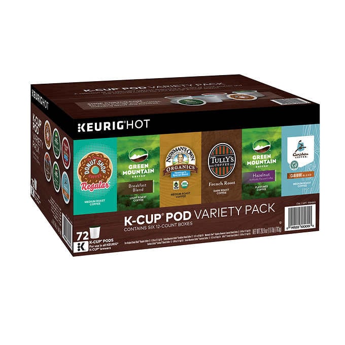 Green Mountain Coffee Variety Pack, Set of 144