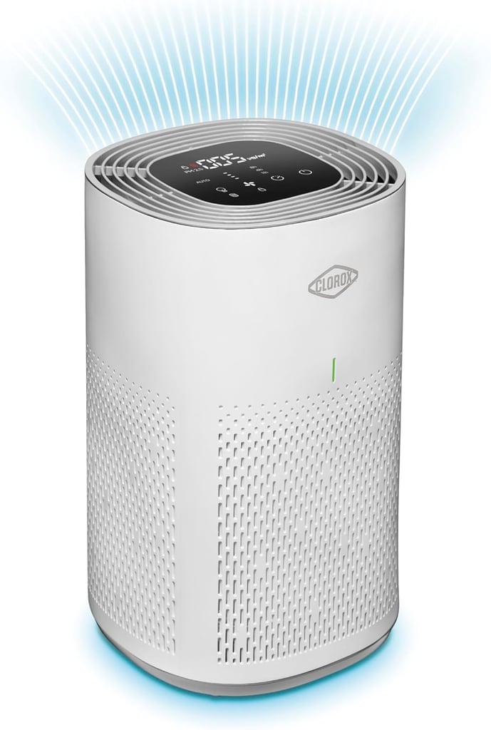 Clorox HEPA Air Purifiers for Home ($90, originally $140)
This little air purifier works overtime. It zaps odors, dust, and allergens with a HEPA filter for cleaner air in no time. If you deal with allergies you can't source for the life of you like me, throwing one of these in one or a couple of rooms in your home could be a game-changer.