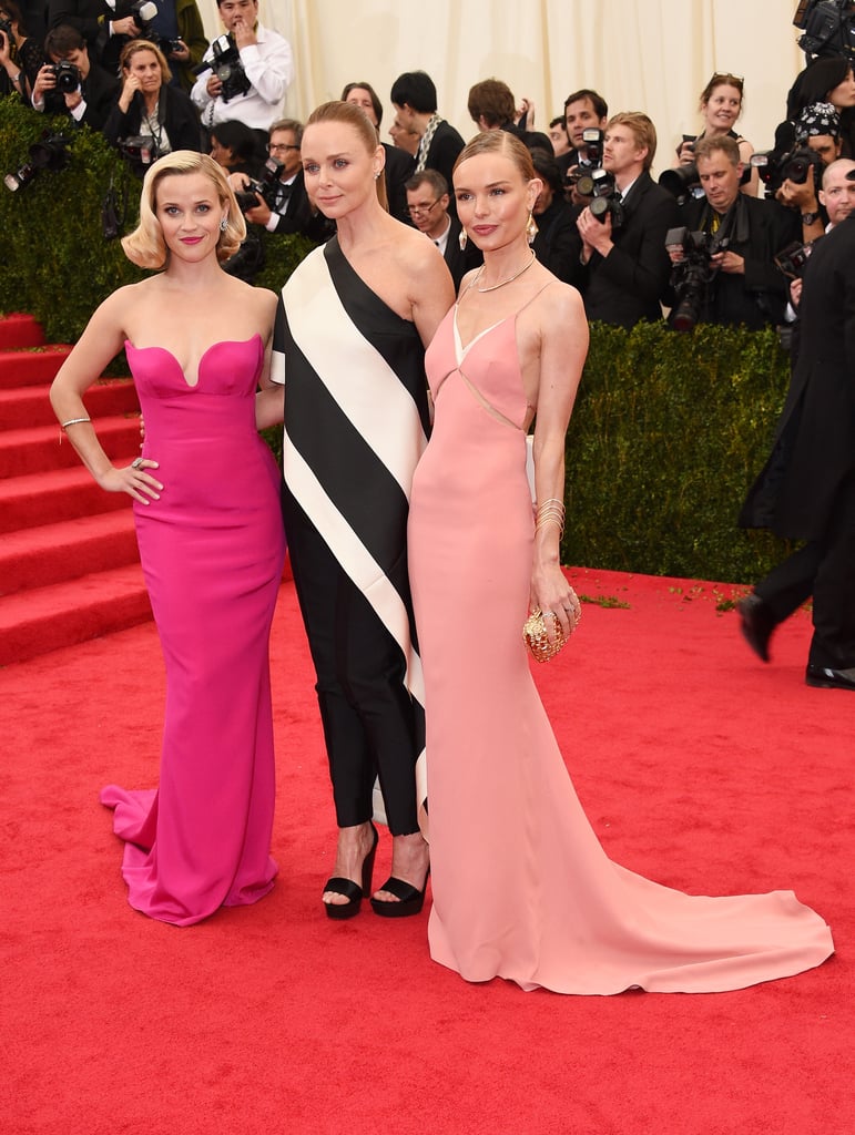 Reese Witherspoon and Cara Delevingne at the Met Gala 2014