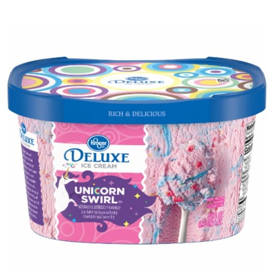 Kroger Unicorn Swirl Ice Cream