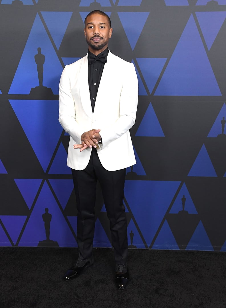 He Worked With His Stylist to Bring in a Pop of White to This Ermenegildo Zegna Tux