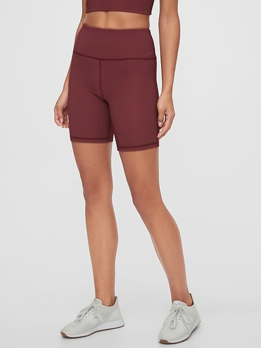 Gap GapFit High Rise Eclipse Honeycomb Bicycle Shorts