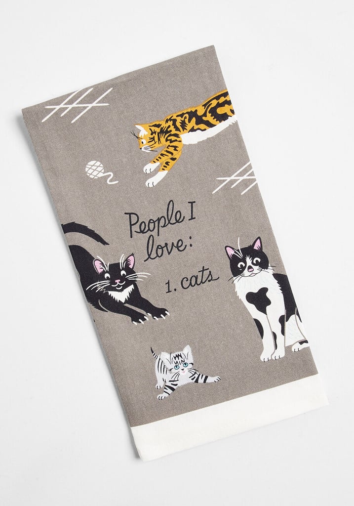 Cat Lover Kitchen Towel