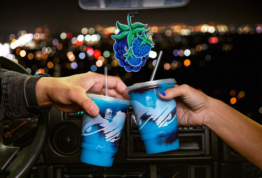 taco bell blue raspberry ze