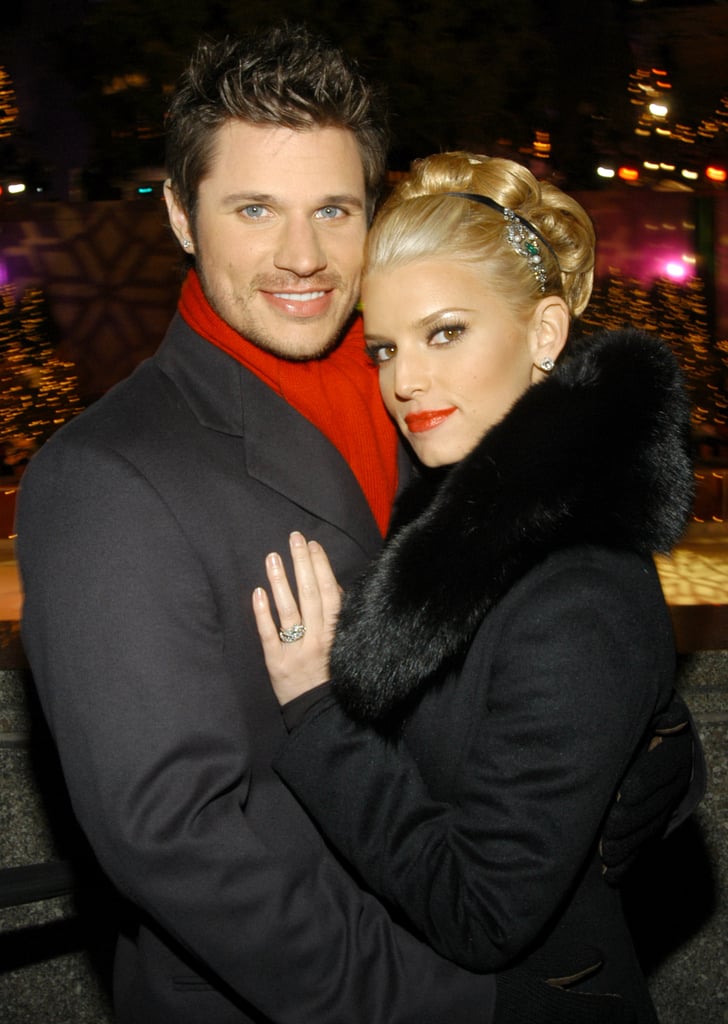 The pair got all dolled up for the Rockefeller Center Christmas Tree Lighting Ceremony in November 2004.