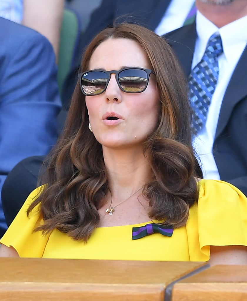 Kate Middleton's Facial Expressions Watching Sports Pictures