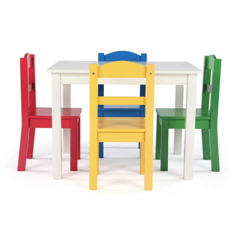Humble Crew 5-Piece Summit Collection Wood Table and Chairs