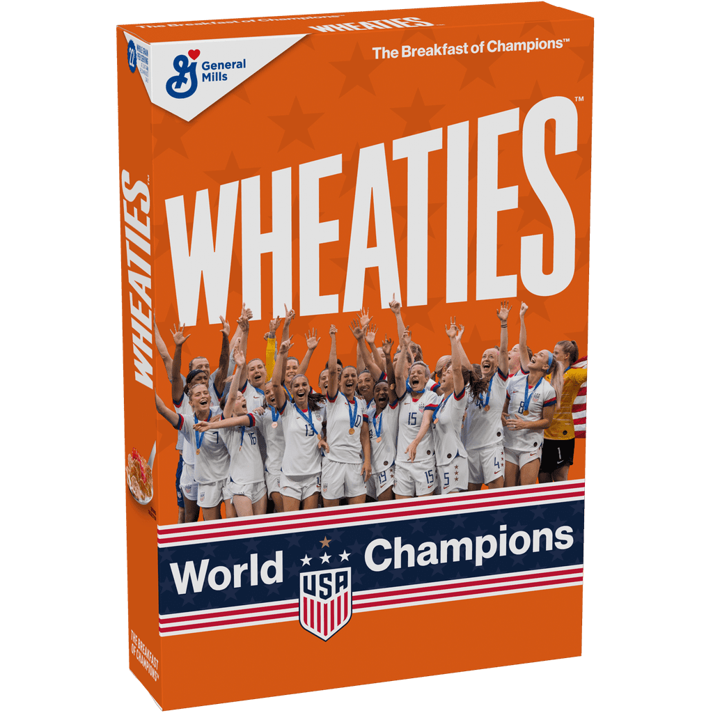 USWNT World Cup Wheaties Box