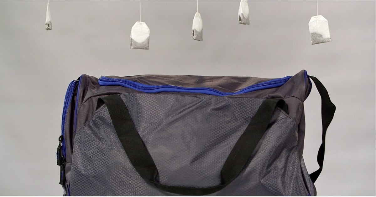 Odor Removal Using Tea Bags on Gym Bag POPSUGAR Fitness
