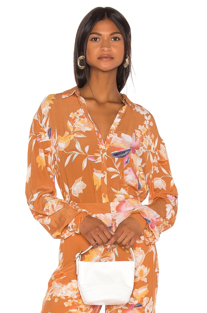 Song of Style Mari Top in Rust Floral from Revolve.com