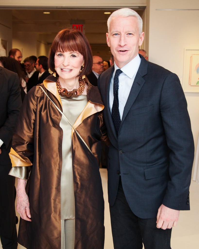 Gloria Vanderbilt and Anderson Cooper