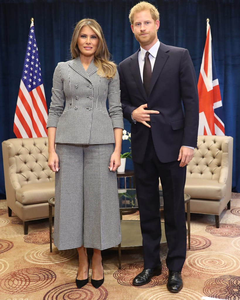 Melania Wearing the Dior Suit at the 2017 Invictus Games