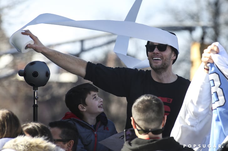 Tom Brady and His Family at 2019 Super Bowl Parade | POPSUGAR Celebrity Photo 5