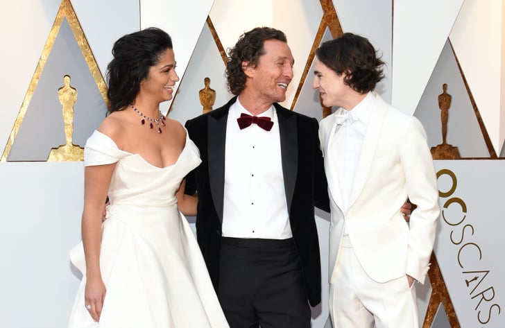 Matthew McConaughey and Camila Alves at the 2018 Oscars | POPSUGAR ...
