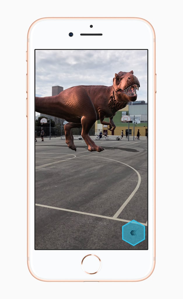 A look at how augmented reality will look on the iPhone.