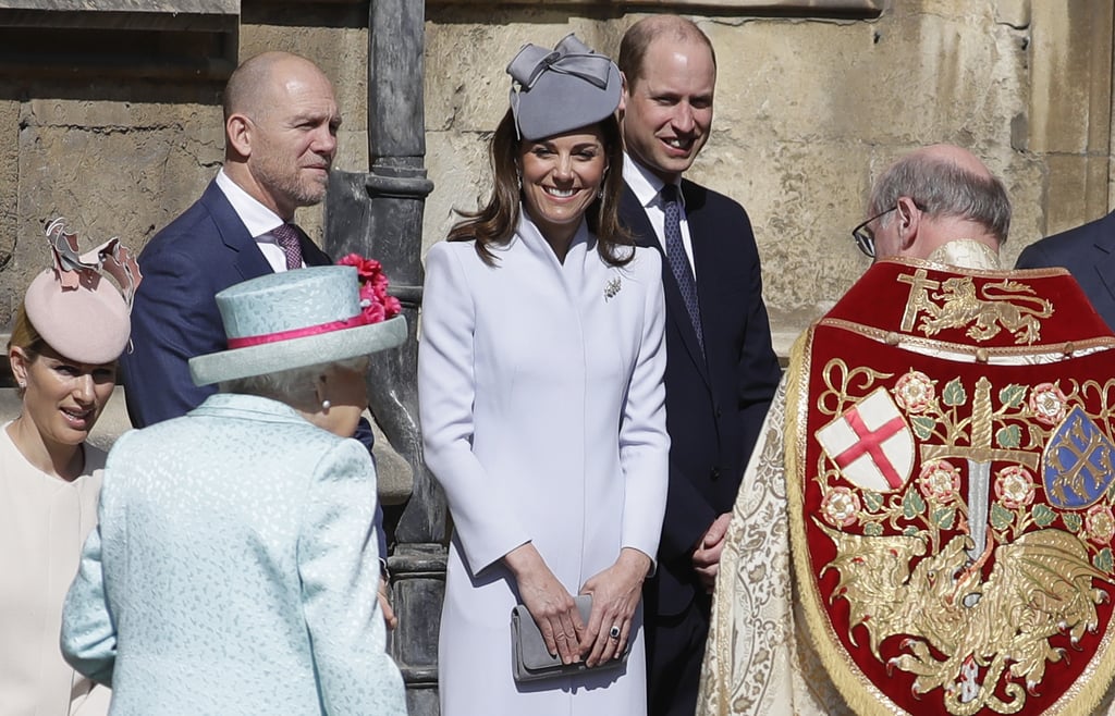 The Royal Family at Easter Service April 2019