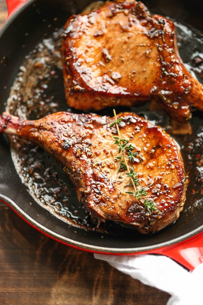 Easy Pork Chops With Sweet and Sour Glaze | Easy Ways to Cook Meat ...