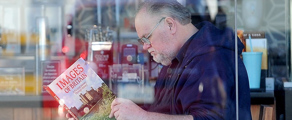 Meghan Markle's Dad Reading Britain Book