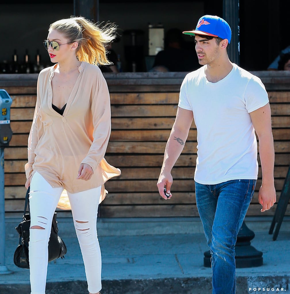 Taylor Swift and Calvin Harris After Jaime King Baby Shower
