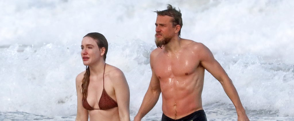 Charlie Hunnam Shirtless in Mexico With Morgana McNelis 2018