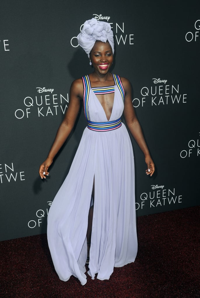 Lupita Nyong'o Dress Spins on the Red Carpet