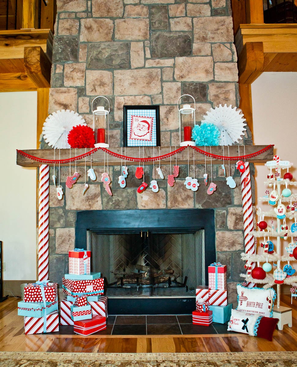 North Pole Decor A North Pole Inspired Cookie Making Party