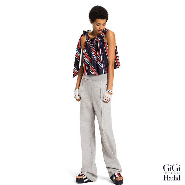 Gigi Hadid Ruffled Striped Top ($120) | Gigi Hadid x Tommy Hilfiger