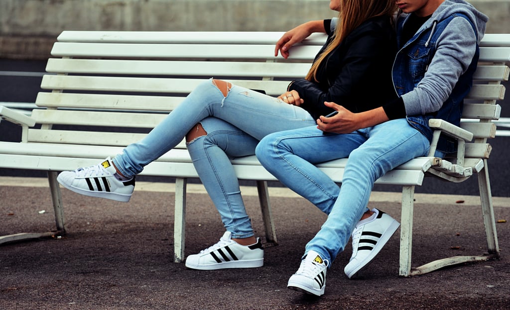 Send them a sweet text beginning with, "Remember when . . ."