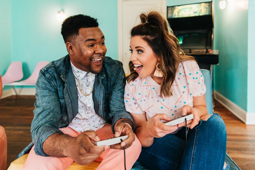 Retro '80s and '90s Engagement Shoot