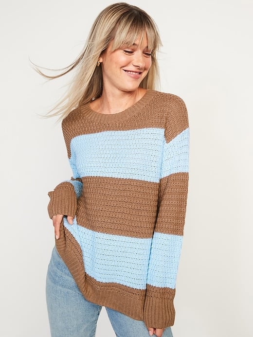 Old Navy Cozy Textured Tunic Sweater 