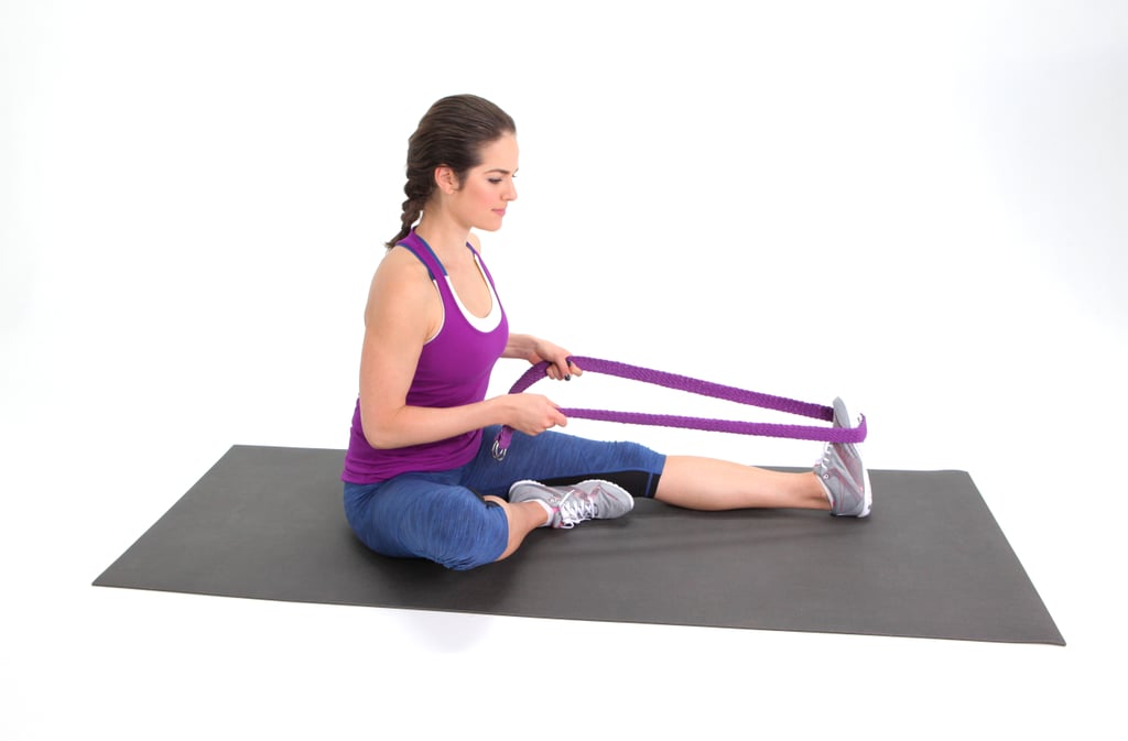 Seated Calf Stretch